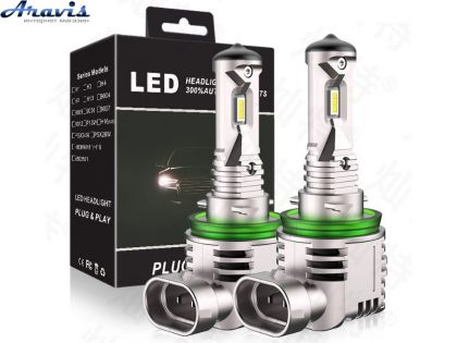 Автомобільні світлодіодні LED лампи H1 60w/9600lm/6000K 9-18V A50 3570 Chip