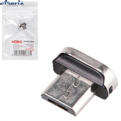 Адаптер для магнитного кабеля Voin VC-6101M/6102M, Micro USB, 3А