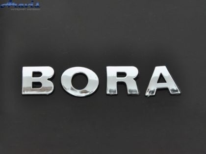 Эмблема надпись BORA раздельная надпись скотч 115х25мм 1997-2004 5671