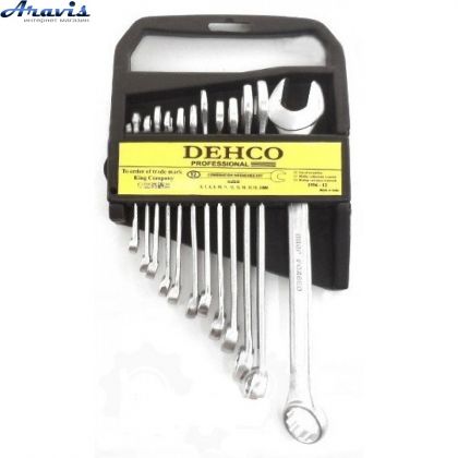 Набор ключей гаечных рожково-накидных Dehco 1596-12 Professional 6-22мм 12 предметов