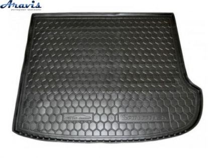 Коврик в багажник Hyundai Santa FE 2006-2012 (7мест) полиуретан AVTO-Gumm 211453