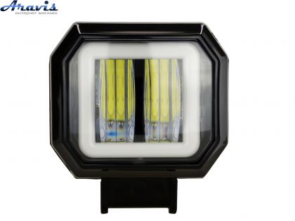 Дополнительные светодиодные фары LED WL RE-07 SP DRL 2-14W 75x65mm