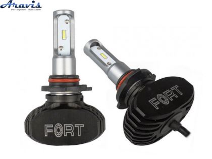 Автомобільні світлодіодні LED лампи HB3 FORT F1/28W/5000K/IP65/9-16v