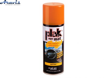 Поліроль для пластику та вінілу ATAS/PLAK 200 ml SUPERMAT апельсин/arancio PLAK 200 S