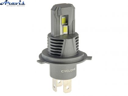 Автомобильные светодиодные LED лампы H4 H/L 5500K Cyclone type 43
