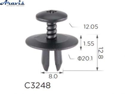 Клипсы C3248 держатель обшивки BMW 51481915964,11225,11226 100шт