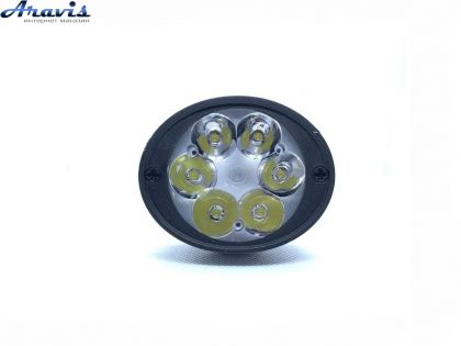 Дополнительные светодиодные фары LED Лидер 104-10W 10W овальные дальний