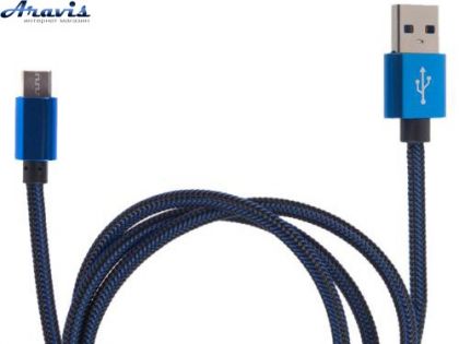 Кабель USB-Type С Blue 200 Bl синій