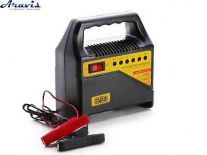 Зарядное устройство для автомобильного аккумулятора 6А 6-12V диодний СИЛА 900202