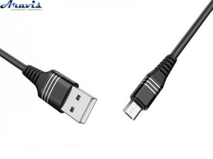 Кабель USB-Micro USB Hoco DU46 Charging 1m. Black