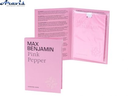 Ароматизатор MAХ Benjamin Scented Card Pink Pepper 717721