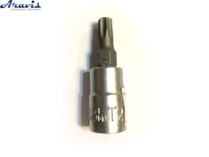 Головка з бітою зірка TORX 1/4" 37мм T40 King ROY 30612-T40