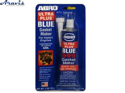 Герметик прокладки ABRO 410-AB/999 85гр синий 410-AB
