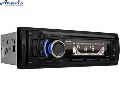 Автомагнитола MP3/SD/USB/FM бездисковый проигрыватель AKAI CA016A-9008U