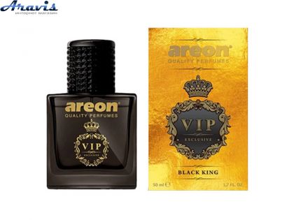 Освіжувач повітря Areon Car Perfume VIP 50ml Black King VIPP02