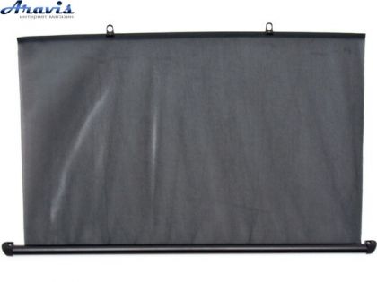 Шторка Ролет 110см SS110 полиестер чорная Carlife Сітка черная с 2-х сторон