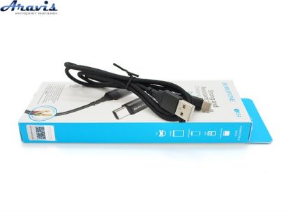 Кабель USB-TYPE-C Borofone BX54 3A 1м чорний