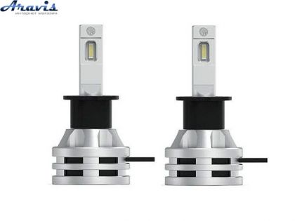 Автомобільні світлодіодні LED лампи Narva 18058 H3 радіатор+кулер 19W/8000Lm/6500K IP67/8-48V