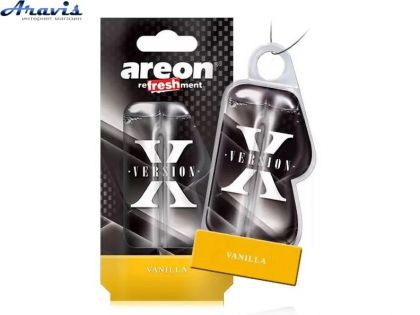 Ароматизатор рідкий лист Areon LIQUID X-Version Vanilla 8,5 мл LCX02