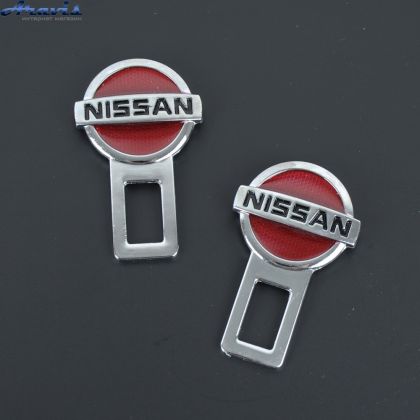 Заглушка ремня безопасности метал Nissan 2229