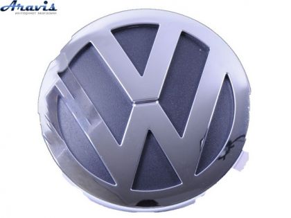 Емблема Volkswagen 110мм Caddy 04-10 ззаду 2K0853630BULM