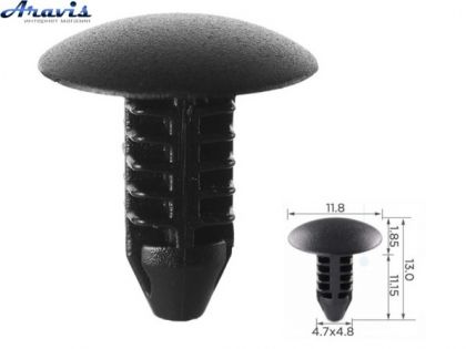 Кліпси C0223 обшивки Lexus Toyota 904670504522 6786912010 100шт