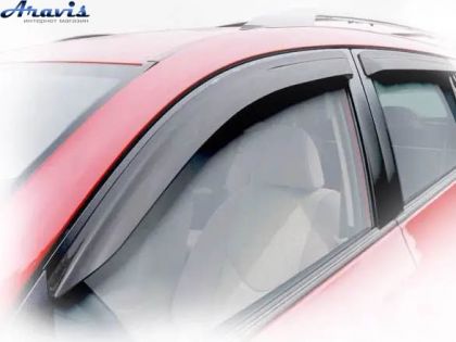 Дефлекторы окон ветровики Nissan Qashqai II 2014- VIP Tuning