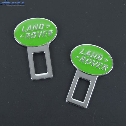 Заглушка ремня безопасности метал Land Rover Green