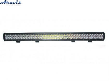 Світлодіодна LED балка люстра на дах авто 910*100*65mm 234W 3W*78 Black D-234W 4 017 ближній+дальній