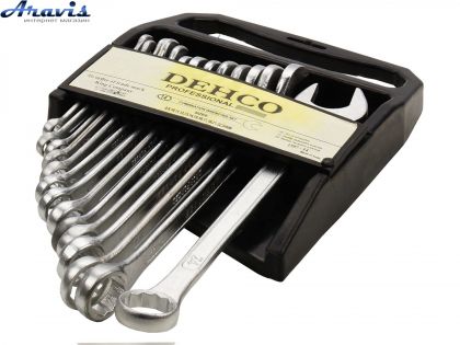 Набор ключей гаечных рожково-накидных Dehco 35 E/14m Professional 14 предметов