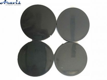 Колпачки на диски черные гладкие 59,5/56/59мм заглушки на литые диски