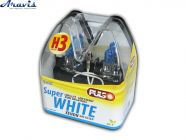 Галогенная лампа H3 12V 55W PULSO LP-32551 Super white/ пластик