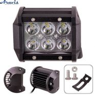 Дополнительные светодиодные фары LED WLP-18S6 6Led*3W 95*75*75 18W 6000K дальний