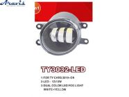 Противотуманные фары LED Toyota Cars/TY-3032L/LED-12V6W/3000K&6000K с проводкой DUAL