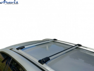 Багажник на рейлинг 130cм Кенгуру Стелс 2XL Алюминиевые поперечены аэродинамические