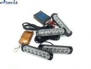 Стробоскоп світлодіодний 6LED 4in1 blue з пультом I-BS-1-4-6LED-B