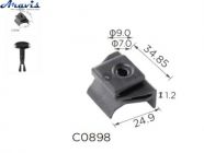 Скоби C0898 підкрилок Lexus Toyota 5387958010 100шт