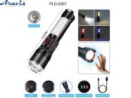 Ліхтар NIGHT VISION FLUORESCENCE PLD-2307 WHITE LASER LED PM10-TG+COB(red+blue+yellow), Motion Sensor