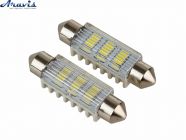 Лампочка светодиодная софитная Pulso LP-64041 SV8.5 T11x41mm 6SMD-5730 100Lm