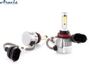 Автомобільні світлодіодні LED лампи H11 36W/3200Lm/5500K COB IP65/8-48V Starlite Stinger