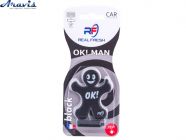 Освежитель воздуха Real Fresh Ok! Man Black 5229