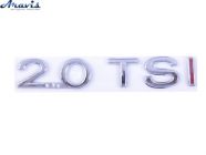 Емблема напис 2.0 TSI I-червоний Jetta 2008-11/Passat 2008-11 скотч 1K9853675LGQF