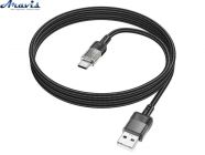 Кабель USB для Type-C HOCO U129 1m Чорний