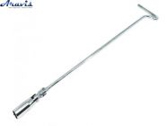 Ключ свічний 21мм цільна металева ручка довга DK DK2807-1D/21