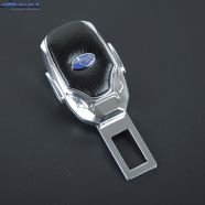 Заглушка ремня безопасности метал Subaru цинк.сплав + кожа + вход под ремень FLY №3