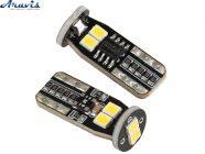 Лампочка світлодіодна габаритна Pulso LP-10290 T10 Canbus 6SMD-2835 12v 2.7W 290lm біла