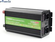 Перетворювач напруги 12V-220V/2000W Модифікований синус з функцією UPS+1USB +1Розетка Tossa TAU2000L-2000W