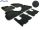 Килимки автомобільні 3D ворс Hyundai Santa Fe IV 2018- 5-7місць чорні 6шт Seintex