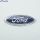Емблема Ford Siera 115х45мм пластик середній хром скотч