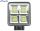Дополнительные светодиодные фары LED WL-D11 96W 3030-64 дальний